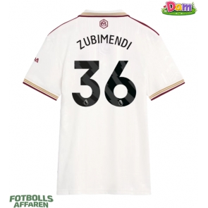 Arsenal Martin Zubimendi #36 Tredje Tröja Kvinnor 2025-26 Kortärmad